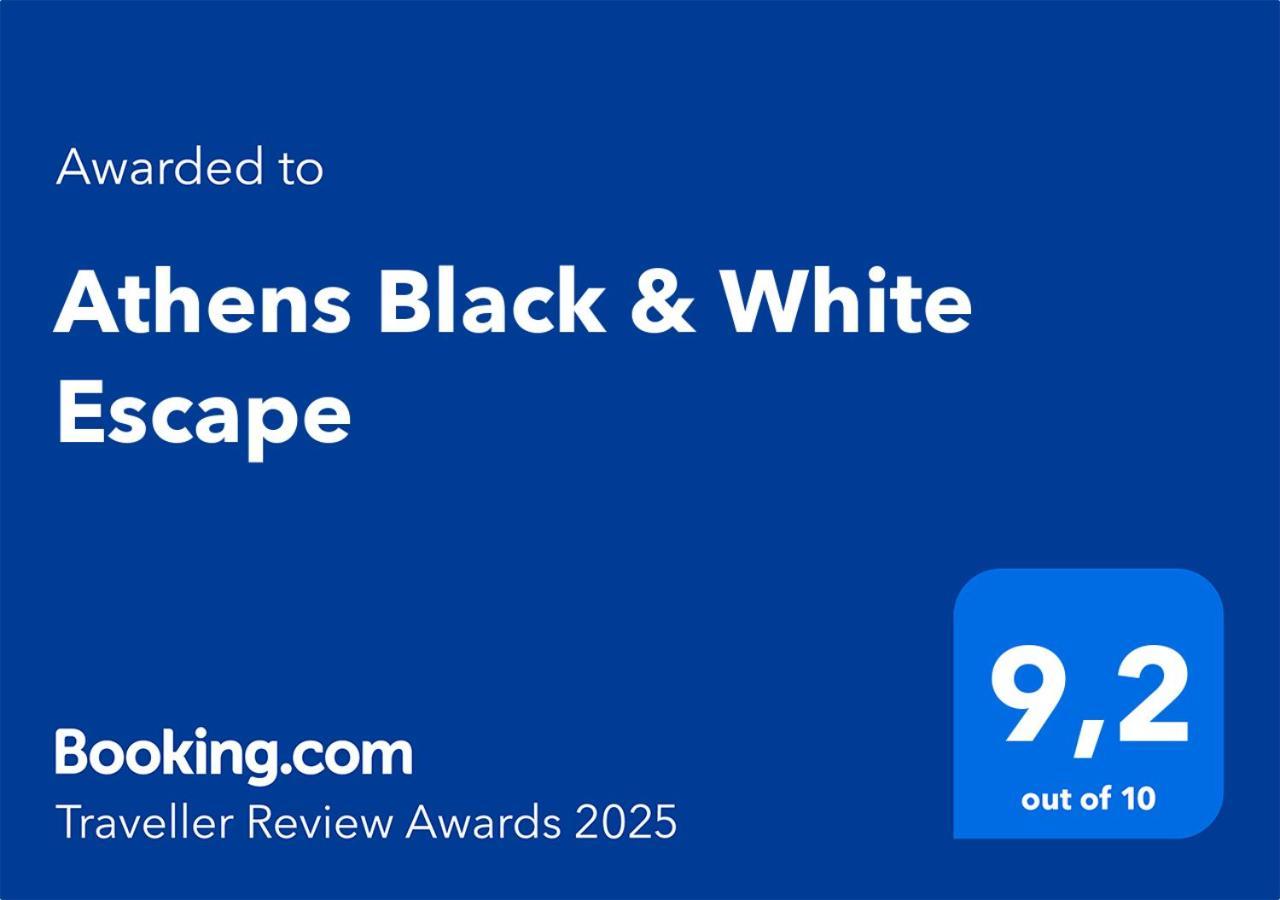 Αthens Black & White Escape Athena Bagian luar foto